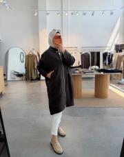 kahve 3414 yanları  çıtçıt detaylı kap 2