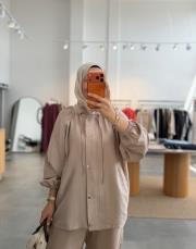 bej tensel bomber ceket 2