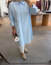 bebe mavisi 6594 gömlek tunik 3