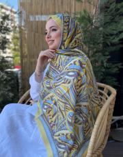 sarı velune şal 9502 3