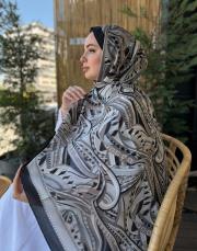 siyah velune şal 9502 2