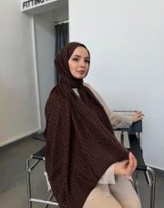 acı kahve native şal-06 3
