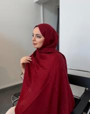 kırmızı native şal-06 3