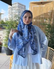 mavi aır flow şal-3027