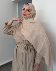 açık krem native şal-05 3