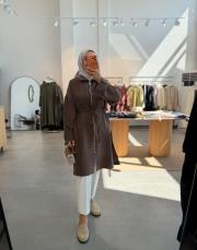 kahve 6522 araboy tunik kap