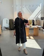 siyah 5676 araboy tunik kap