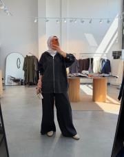 siyah 5399 denim takım 4