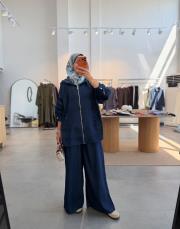 lacivert 5399 denim takım 4