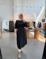 siyah 5836 denim araboy gömlek 2
