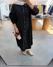 siyah 5836 denim araboy gömlek 3