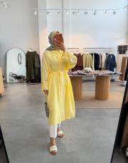 sarı 2229 araboy gömlek tunik 3
