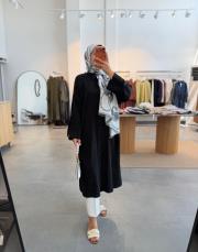 siyah 2229 araboy gömlek tunik 2