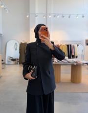 siyah 70147 blazer ceket 2