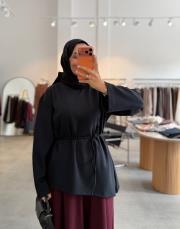 koyu lacivert basic oysh tunik