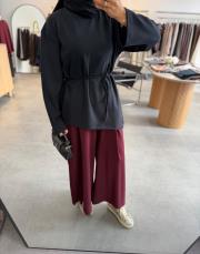 koyu lacivert basic oysh tunik 3
