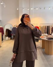 açık kahve 6689 garnili oysh takım 2