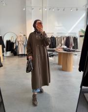 kahve 4595 trençkot 2