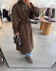 kahve 4595 trençkot 4