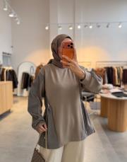 vizon paraşüt garnili oysh sweat