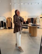 kahve paraşüt garnili oysh sweat 4