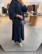 lacivert 8887 etekli denim takım 5