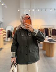 haki rain premium trençkot 2