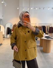 hardal rain premium trençkot 2