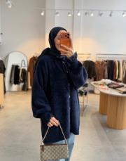 lacivert 44426 angora hırka 3