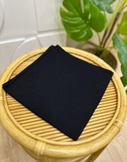 siyah pamuk caz eşarp 3