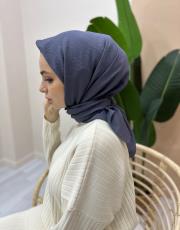 antrasit pamuk caz eşarp 2