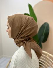 bakır kahve pamuk caz eşarp 3