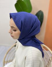 indigo pamuk caz eşarp 3