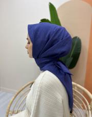 indigo pamuk caz eşarp 4