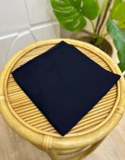 koyu lacivert pamuk caz eşarp 4