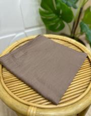 koyu vizon pamuk caz eşarp