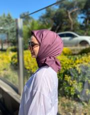 mürdüm pamuk caz eşarp 2