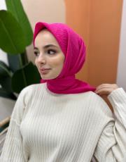 pembe pamuk caz eşarp