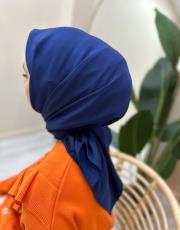 lacivert twill eşarp 3