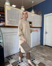 açık krem 1176 araboy tunik 3