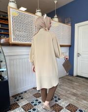 açık krem 1176 araboy tunik 4