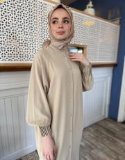açık krem 1176 araboy tunik 5