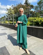 zümrüt yeşil 4179 ikili takım